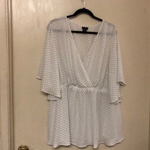 White blouse from torrid